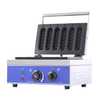 Commercial Electric 6 Pieces Crispy Corn Hot Dog Waffle Maker Non-stick French Muffin
Commercial Electric 6 Pieces Crispy Corn Hot Dog Waffle Maker Non-stick French Muffin