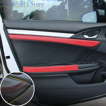 For Honda Civic 10th 2016-2017 PU Leather Modified Car Interior door panel&Inner door handrail foreskin Decorative cover 8pcs
For Honda Civic 10th 2016-2017 PU Leather Modified Car Interior door panel&Inner door handrail foreskin Decorative cover 8pcs