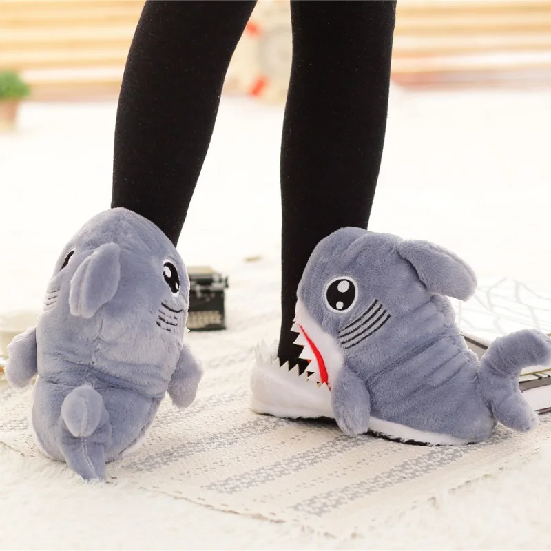New Party Favors Cotton Slippers Plush Cartoon Shark Slippers Cute Warm Comfortable Antiskid For Adult
New Party Favors Cotton Slippers Plush Cartoon Shark Slippers Cute Warm Comfortable Antiskid For Adult