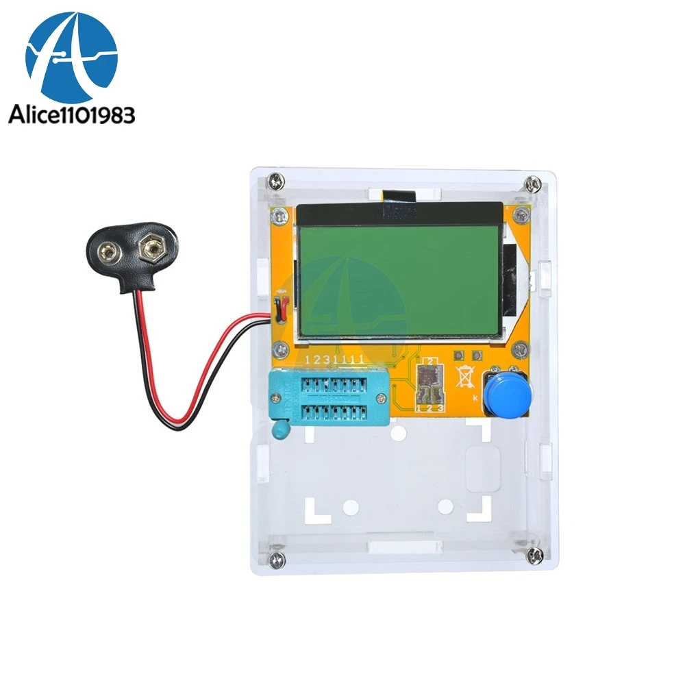 Mega328 LCR-T4 M328 Multimetr Transistor Tester ESR Meter Diode Triode Capacitance ESR Meter MOS PNP NPN LCR With Case Shell Box
Mega328 LCR-T4 M328 Multimetr Transistor Tester ESR Meter Diode Triode Capacitance ESR Meter MOS PNP NPN LCR With Case Shell Box
