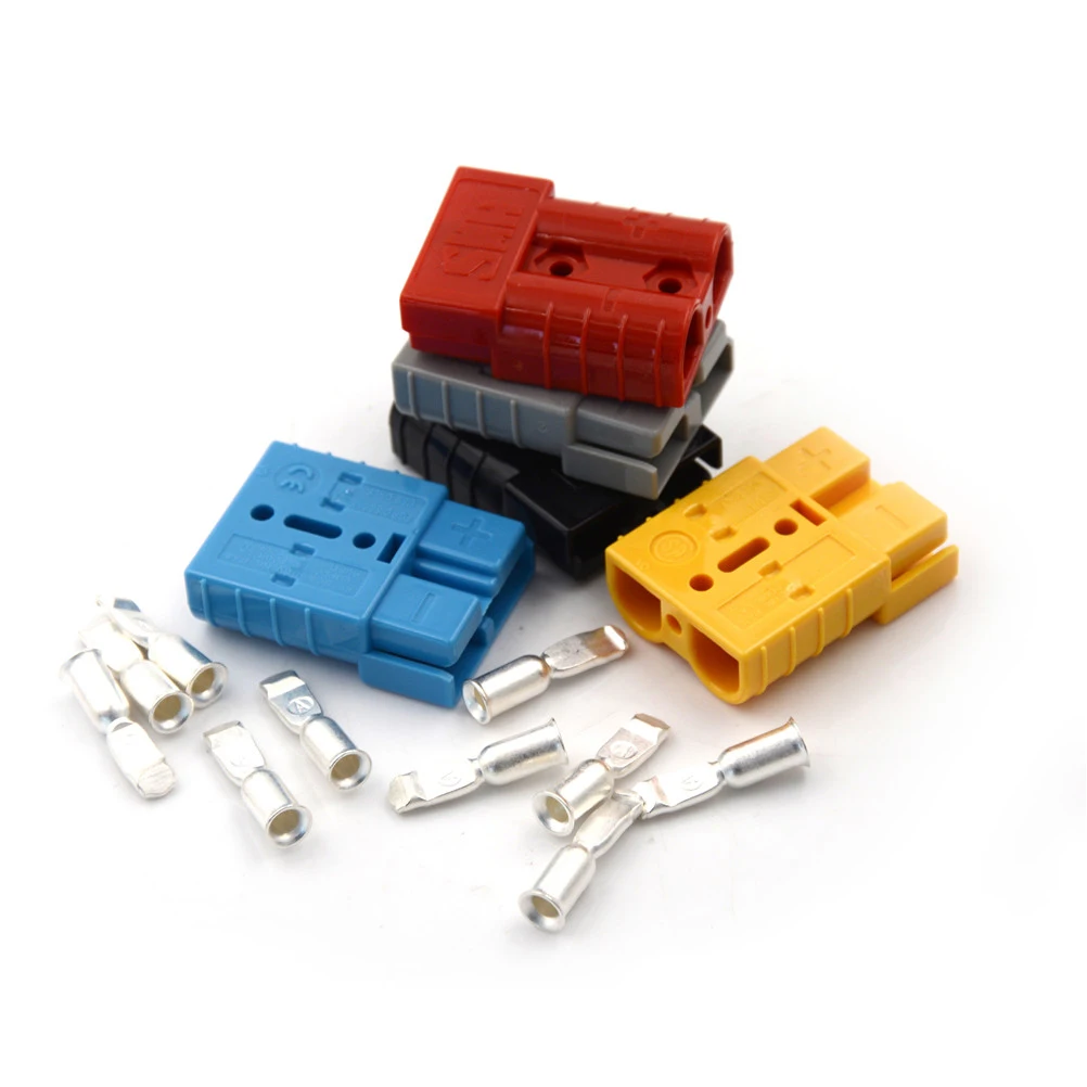 1SET 50A 600V Power Connector Plug 1pcxPlug + 2pc Contacts Two Pole Double pole Solar Caravan Boats pole
1SET 50A 600V Power Connector Plug 1pcxPlug + 2pc Contacts Two Pole Double pole Solar Caravan Boats pole