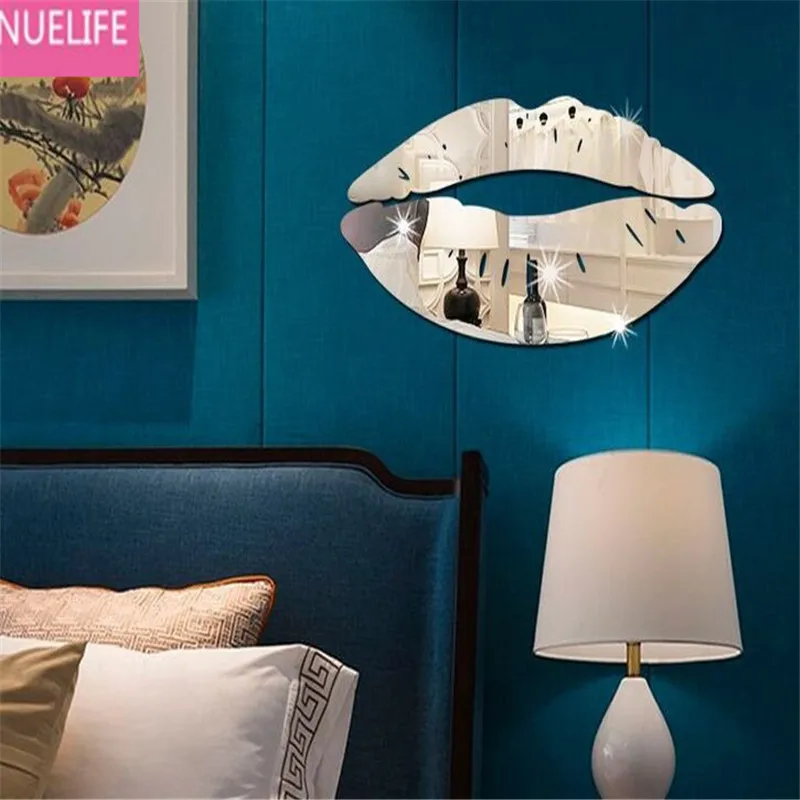 5pcs 25x13cm Sexy woman lips pattern mirror acrylic stickers bedroom wedding room living room TV sofa background wall sticker N5
5pcs 25x13cm Sexy woman lips pattern mirror acrylic stickers bedroom wedding room living room TV sofa background wall sticker N5