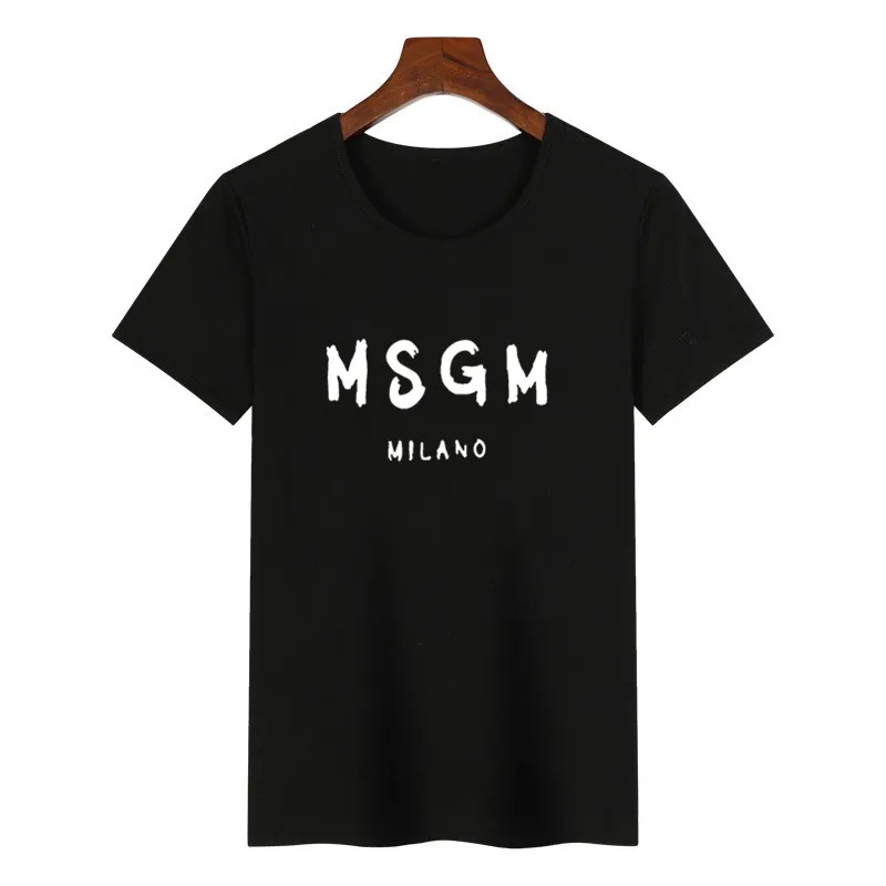 2019 Summer Fashion Letter Printed Round Neck T-shirt Fashion Luxury Brand Cotton T Shirt Women Girl Brand Clothing Graphic Tees
2019 Summer Fashion Letter Printed Round Neck T-shirt Fashion Luxury Brand Cotton T Shirt Women Girl Brand Clothing Graphic Tees