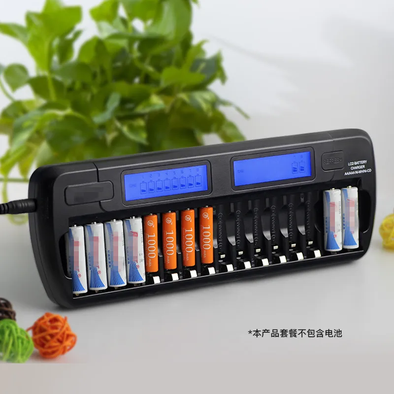 Charging Refresh Intelligent/Smart AAA/AA Charger For NiMH/NiCD Rechargeable Batteries 8Bay/16 slots/bank Drop Shipping OEM
Charging Refresh Intelligent/Smart AAA/AA Charger For NiMH/NiCD Rechargeable Batteries 8Bay/16 slots/bank Drop Shipping OEM