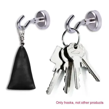 2PCS Strong Magnetic Hooks Heavy Duty Wall Hooks Hanger Key Coat Cup Hanging Hanger for Kitchen Storage Organization 
2PCS Strong Magnetic Hooks Heavy Duty Wall Hooks Hanger Key Coat Cup Hanging Hanger for Kitchen Storage Organization