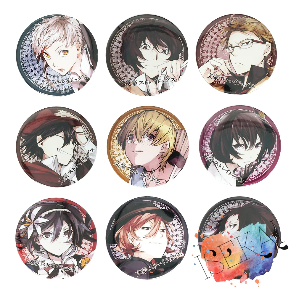 Bungo Stray Dogs Anime Metal Badge Atsushi Nakajima Dazai Osamu Badge Brooch Pins
Bungo Stray Dogs Anime Metal Badge Atsushi Nakajima Dazai Osamu Badge Brooch Pins