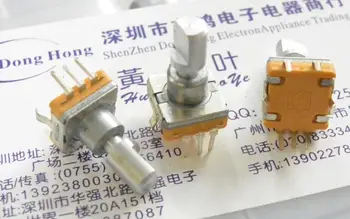 Granville EC11 encoders with switch 30 is positioned number 15 pulse pressing shaft length 15mm stroke 1.5MM
Granville EC11 encoders with switch 30 is positioned number 15 pulse pressing shaft length 15mm stroke 1.5MM