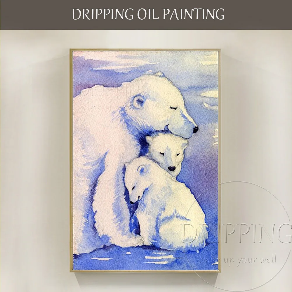Прямые поставки от производителя, высокое качество, ручная работа, Arctic Animal Polar Bear, картина маслом на холсте, ручная работа, полярная картина с медведями
Прямые поставки от производителя, высокое качество, ручная работа, Arctic Animal Polar Bear, картина маслом на холсте, ручная работа, полярная картина с медведями