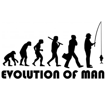 CS-279#11*20cm The evolution of man Fisherman. Fishing funny car sticker and decal silver/black vinyl auto car stickers
CS-279#11*20cm The evolution of man Fisherman. Fishing funny car sticker and decal silver/black vinyl auto car stickers
