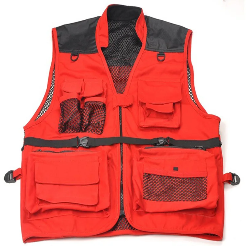 Fashion Fisherman Vest Clothes Tactical Military Vest Director Photographers Casual Vest Breathable Multi Pocket Style Vest
Fashion Fisherman Vest Clothes Tactical Military Vest Director Photographers Casual Vest Breathable Multi Pocket Style Vest