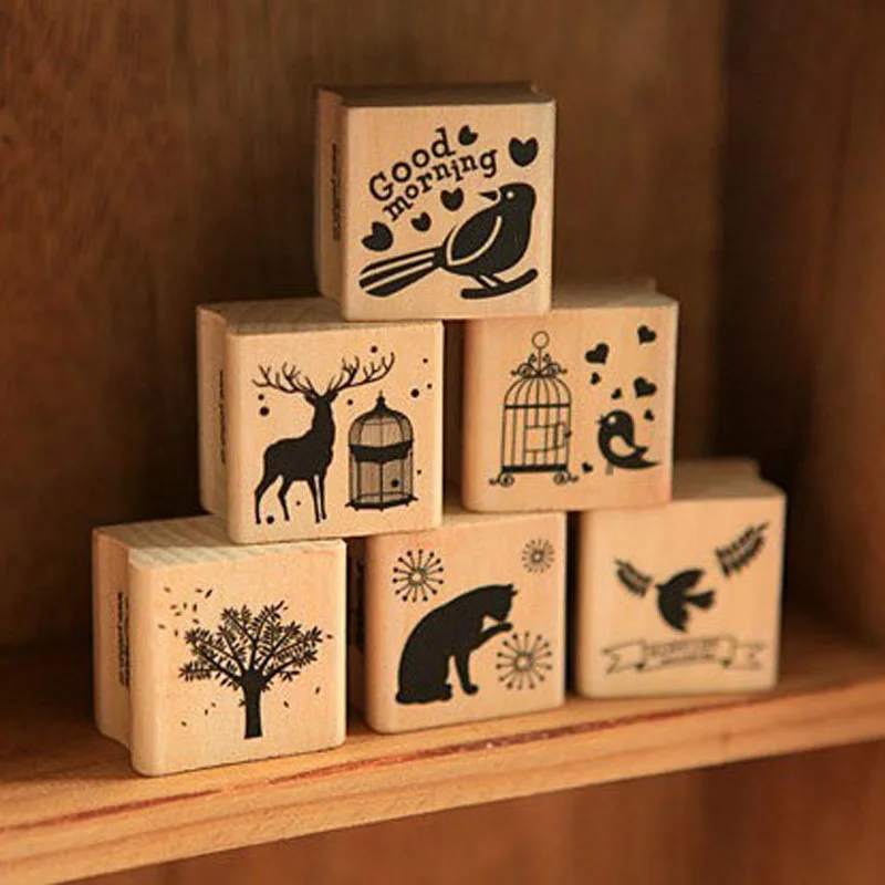 Romantic Design Best Price Cute DIY Retro Vintage Forest Animal Diary Album Scrapbook Wooden Rubber Stamp Good For Collection
Romantic Design Best Price Cute DIY Retro Vintage Forest Animal Diary Album Scrapbook Wooden Rubber Stamp Good For Collection