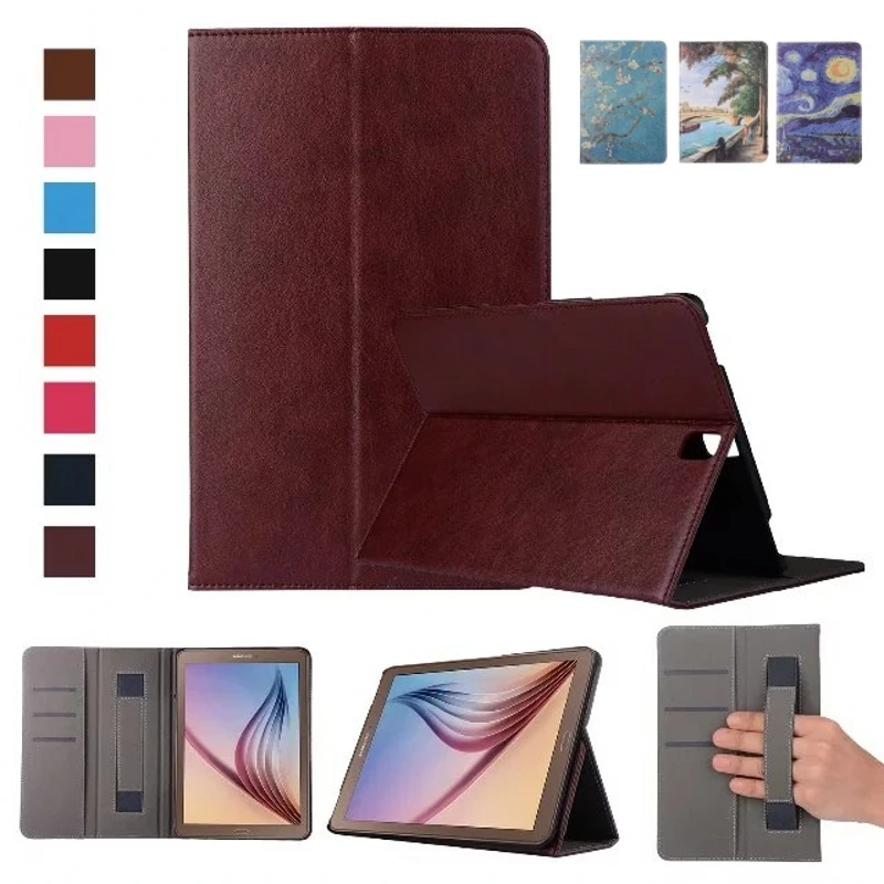 Fashion High Hand strap wallet ID card pu leather stand holder smart cover case for Samsung Galaxy Tab S3 9.7 T820 SM-T820 T825
Fashion High Hand strap wallet ID card pu leather stand holder smart cover case for Samsung Galaxy Tab S3 9.7 T820 SM-T820 T825