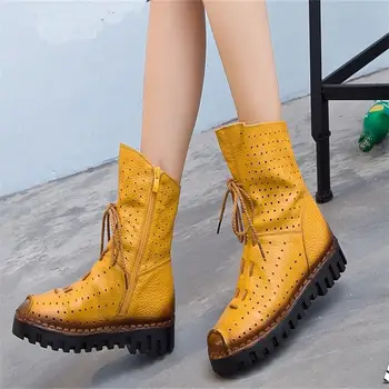 fast shipping women 2017 spring autumn fashion genuine leather handmade low heel shoes short boots female motorcycle botas 7205
fast shipping women 2017 spring autumn fashion genuine leather handmade low heel shoes short boots female motorcycle botas 7205