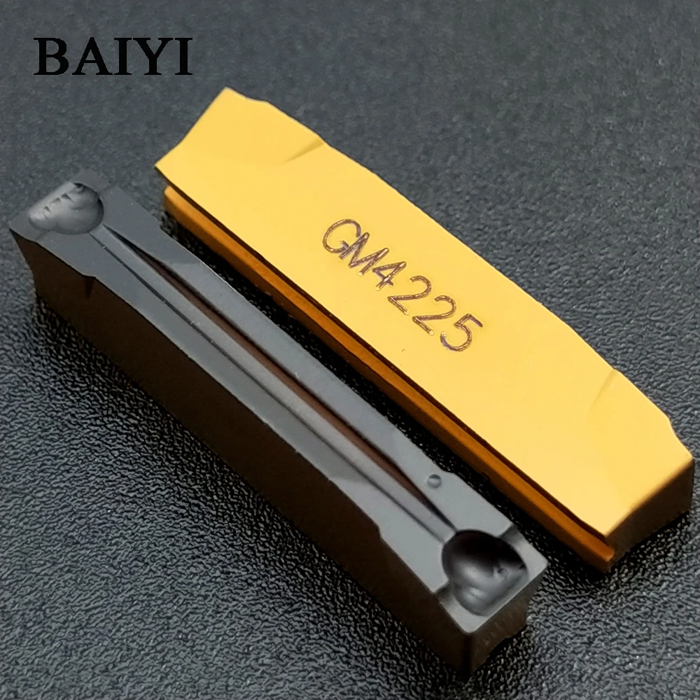 10 pieces of N123H2-0400-0003-GM 4225 Carbide inserts for grooving blades for steel
10 pieces of N123H2-0400-0003-GM 4225 Carbide inserts for grooving blades for steel