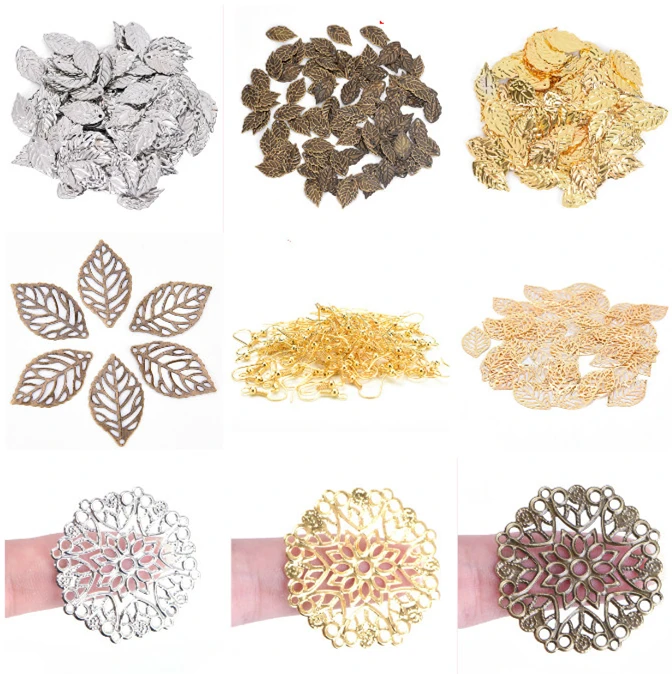 50PCS DIY Jewelry Earrings Ear Stud Pin Filigree Flower Wraps Connectors For DIY Jewelry Making Accessories
50PCS DIY Jewelry Earrings Ear Stud Pin Filigree Flower Wraps Connectors For DIY Jewelry Making Accessories