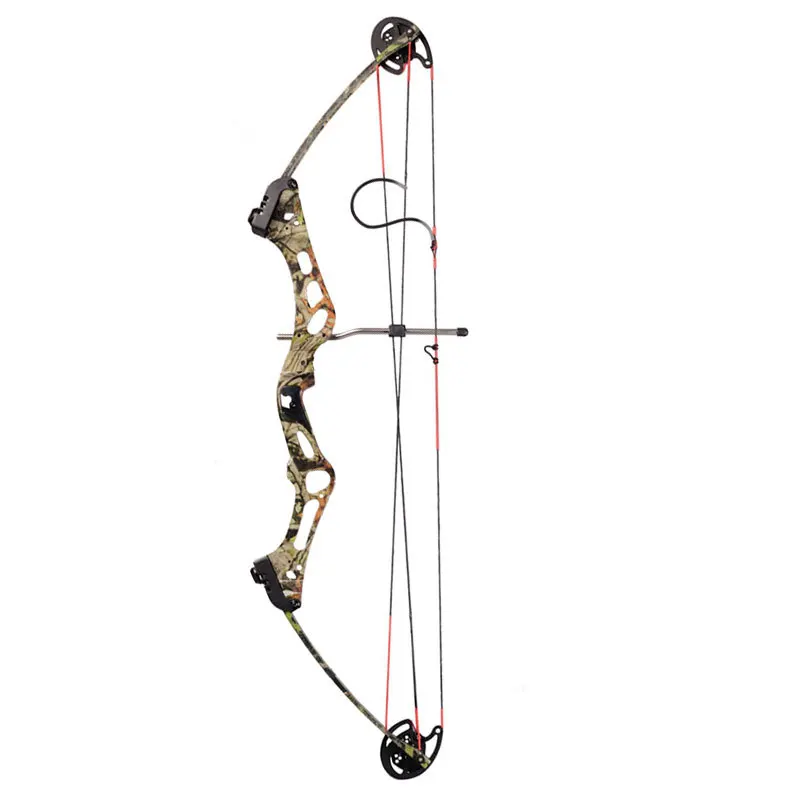 Outdoor Compound Bow Camouflage Naked Shooting Hunting Bow Archery 50-60 Pounds