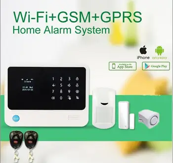 G90B plus WIFI GSM alalrm system Touch keypad IOS Android APP control Home Security Alarm System support scene /Ifttt setting
G90B plus WIFI GSM alalrm system Touch keypad IOS Android APP control Home Security Alarm System support scene /Ifttt setting