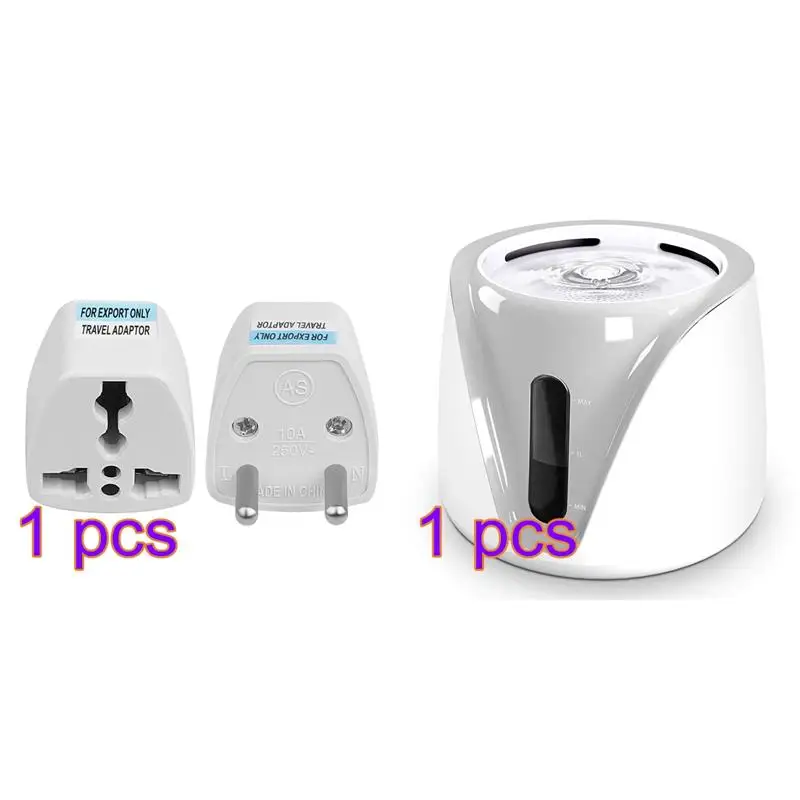 Pet Fountain Cats Healthy Hygienic Drinking Fountain 2L Super Quiet Dry Burning-resistant Protection Automatic+EU adapter plug
Pet Fountain Cats Healthy Hygienic Drinking Fountain 2L Super Quiet Dry Burning-resistant Protection Automatic+EU adapter plug