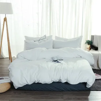 Soft Washed Cotton Bedding Set white Bedlinen twin full queen king Duvet Cover bed sheet pillowcase adult solid color Bedclothes
Soft Washed Cotton Bedding Set white Bedlinen twin full queen king Duvet Cover bed sheet pillowcase adult solid color Bedclothes