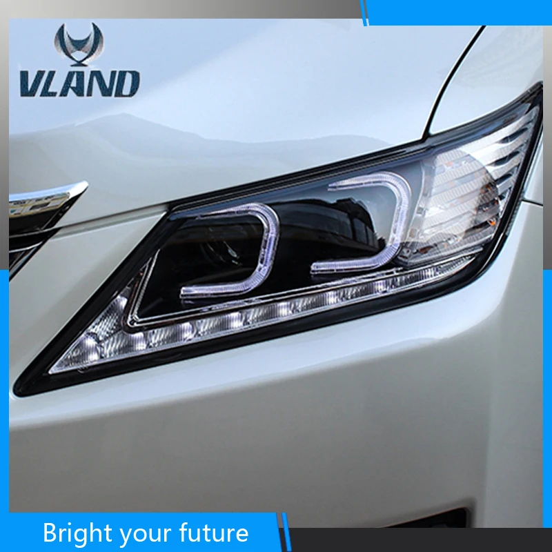 Vland Car Styling for Toyota Camry Headlights 2012-2014 LED Headlights DRL Projector Headlights Angel Eyes
Vland Car Styling for Toyota Camry Headlights 2012-2014 LED Headlights DRL Projector Headlights Angel Eyes
