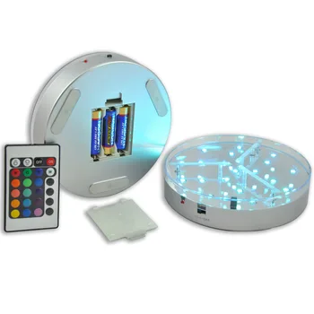 (10pcs/lot) KITOSUN 3AA Battery Operated 6inch RGB Color Changing Led Centerpiece Light Base for Tall Glass Vases Decoration
(10pcs/lot) KITOSUN 3AA Battery Operated 6inch RGB Color Changing Led Centerpiece Light Base for Tall Glass Vases Decoration