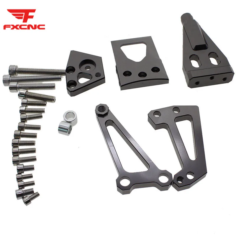 For Kawasaki ER6N ER6F NINJA650R 2009 - 11CNC Aluminum Motorcycle Steering Damper Stabilizer Bracket Mounting Support Kit Holder
For Kawasaki ER6N ER6F NINJA650R 2009 - 11CNC Aluminum Motorcycle Steering Damper Stabilizer Bracket Mounting Support Kit Holder