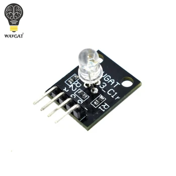 WAVGAT Smart Electronics 4pin RGB Module KY-016 Three Colors 3 Color RGB LED Sensor Module for Arduino DIY Starter Kit KY016
WAVGAT Smart Electronics 4pin RGB Module KY-016 Three Colors 3 Color RGB LED Sensor Module for Arduino DIY Starter Kit KY016
