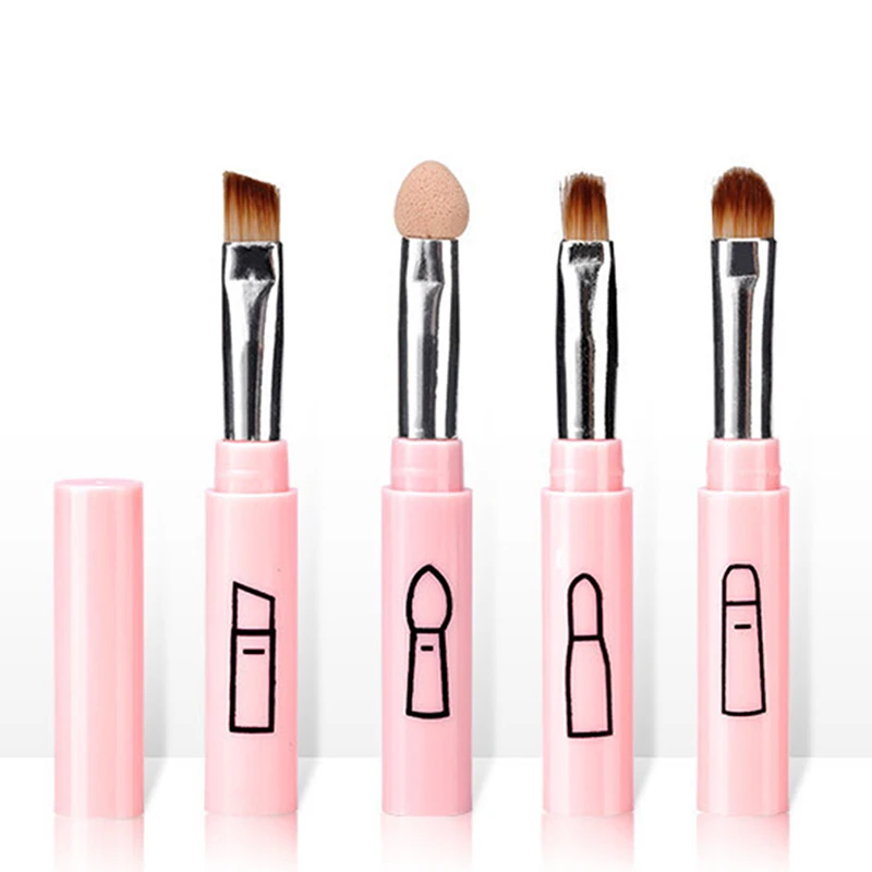 Makeup Brush Pink A Four Piece Set Of Mini Size Makeup Brushes With A Portable Makeup Brush Set
Makeup Brush Pink A Four Piece Set Of Mini Size Makeup Brushes With A Portable Makeup Brush Set