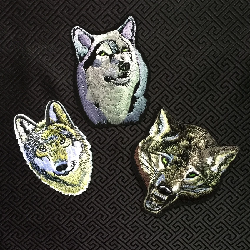 2018 Real Stickers Clothing Parches 3pcs Wolf Patch Iron On Cute Fabric Sewing Applique For Jacket Clothes Badge Diy Apparel 
2018 Real Stickers Clothing Parches 3pcs Wolf Patch Iron On Cute Fabric Sewing Applique For Jacket Clothes Badge Diy Apparel
