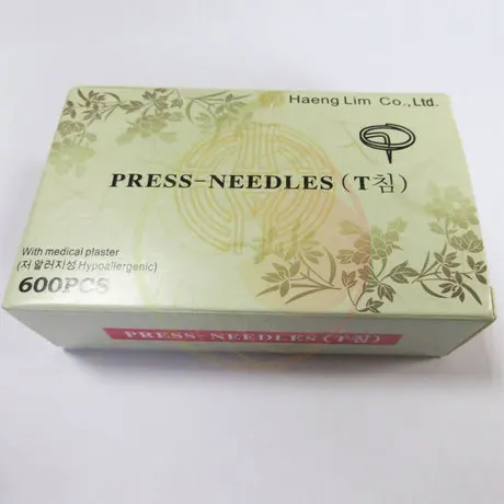 

600pcs Disposable ear press needles acupuncture massage needle auricular embedding needle