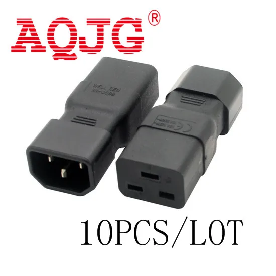 Адаптер сетевого удлинителя IEC320 штекер C14-гнездо C19 для PDU UPS 10 А до 16 А работает для PDU UPS 10 А до 16 А AQJG
Адаптер сетевого удлинителя IEC320 штекер C14-гнездо C19 для PDU UPS 10 А до 16 А работает для PDU UPS 10 А до 16 А AQJG