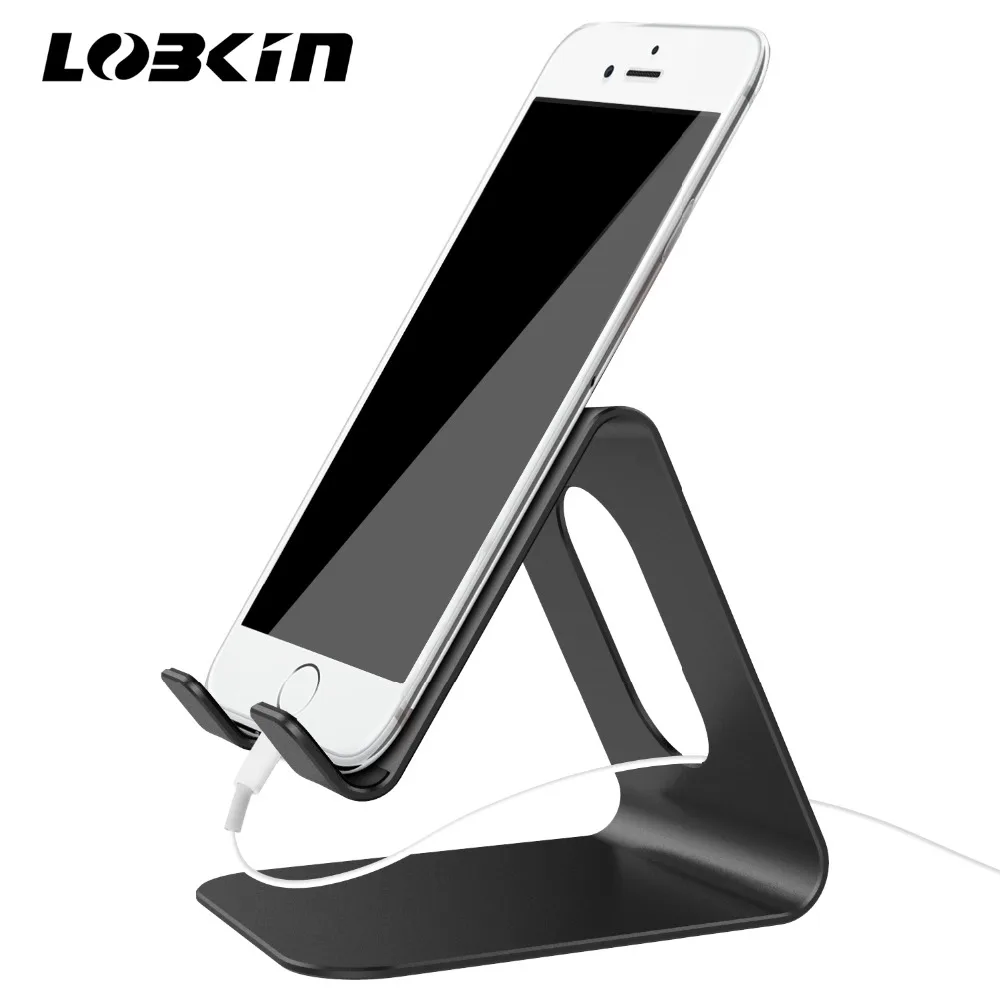 Lobkin Cell Phone Tablet Stand, Advanced 4mm Thickness Aluminum Stand Holder-Black
Lobkin Cell Phone Tablet Stand, Advanced 4mm Thickness Aluminum Stand Holder-Black