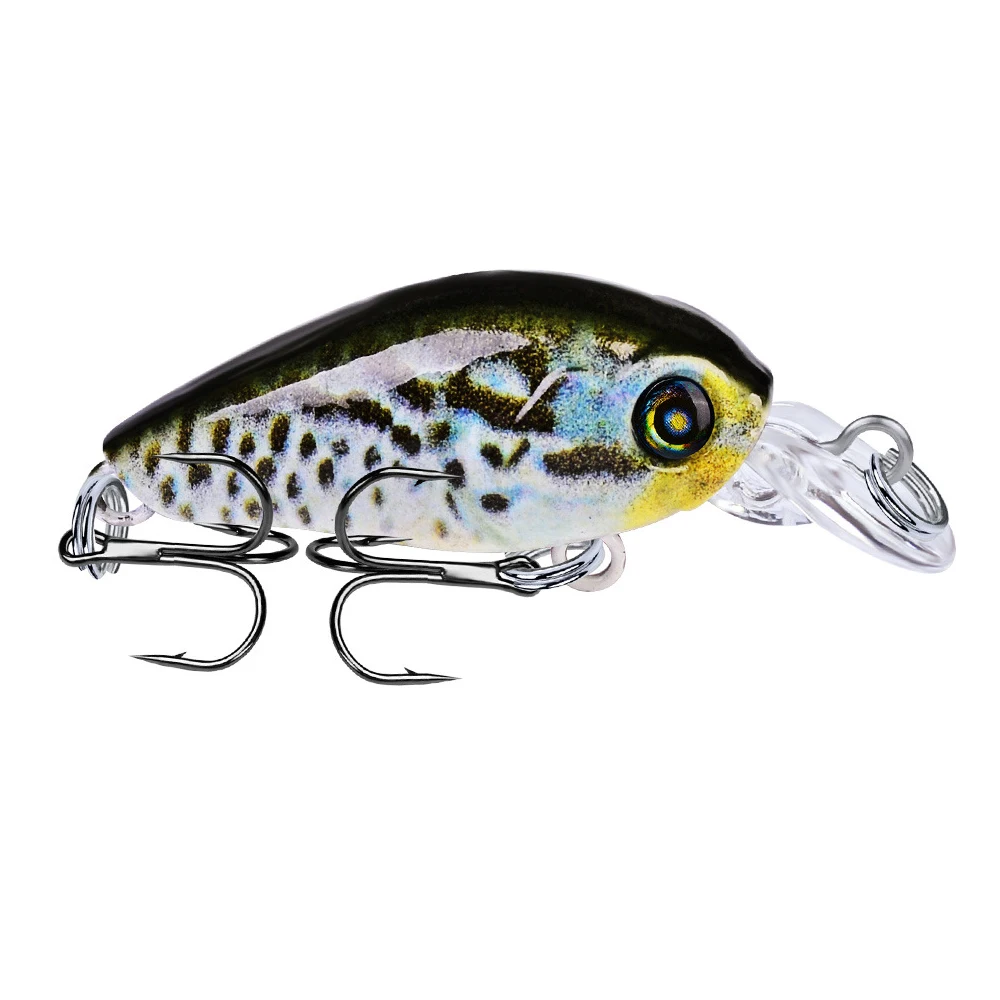 1Pcs 4.7cm 4g Hard Fishing Lure Crank Bait Diving Depth 0.3-0.6m Lake River Fishing Wobblers Carp Fishing Baits
1Pcs 4.7cm 4g Hard Fishing Lure Crank Bait Diving Depth 0.3-0.6m Lake River Fishing Wobblers Carp Fishing Baits