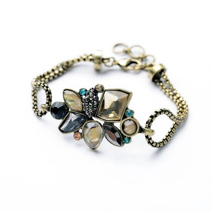 Bulk Price New Style of the Hottest Wholesale Retro Resin Flower Antique Gold Color Bracelet
Bulk Price New Style of the Hottest Wholesale Retro Resin Flower Antique Gold Color Bracelet