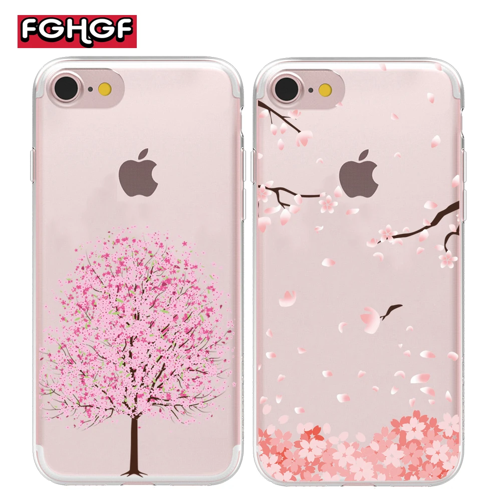 FGHGF Romantic Japan Sweet Cherry Blossom Cat Soft Silicon Phone Cases Cover for IPhone 6 6S 7 8 Plus 5S SE X Coque Fundas
FGHGF Romantic Japan Sweet Cherry Blossom Cat Soft Silicon Phone Cases Cover for IPhone 6 6S 7 8 Plus 5S SE X Coque Fundas