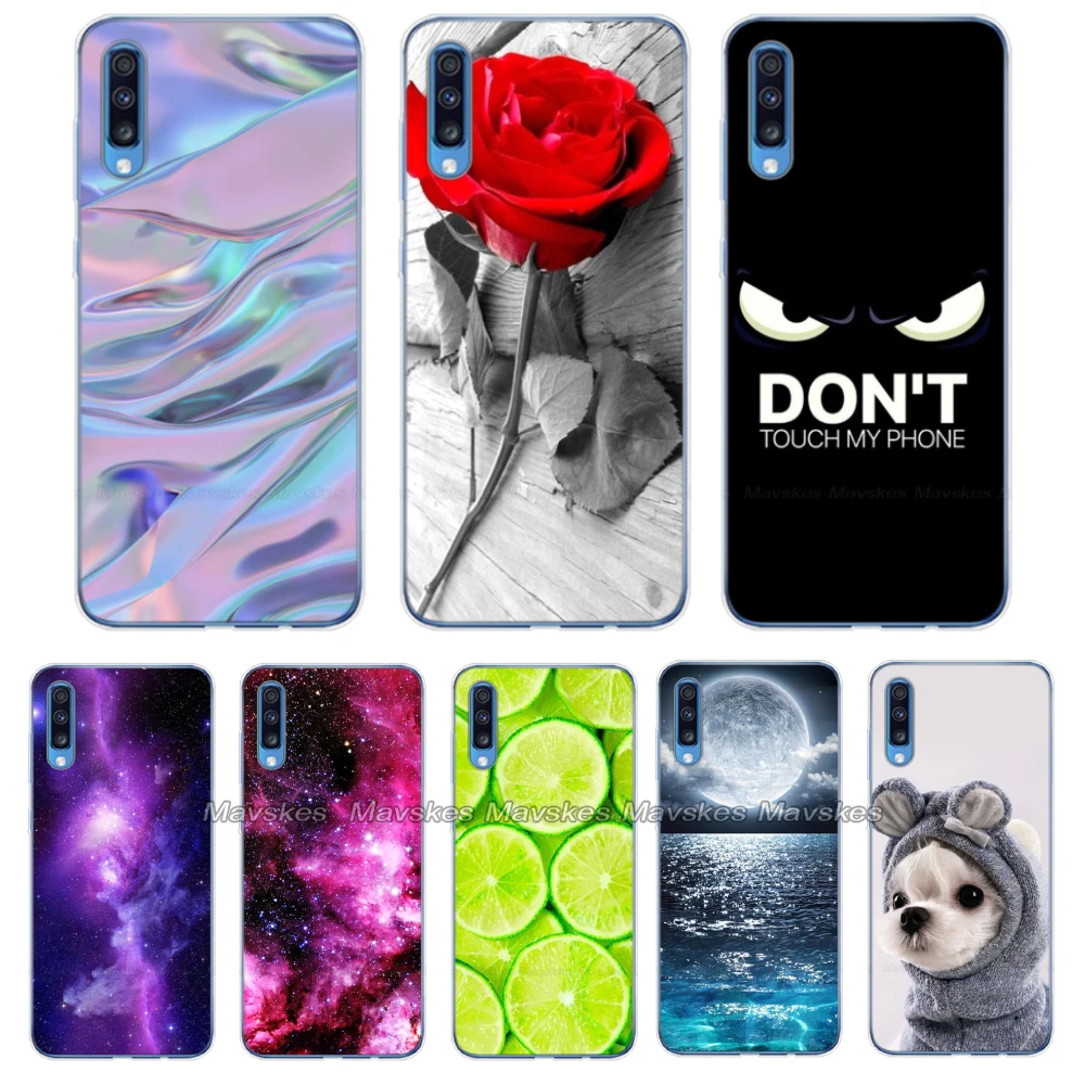 soft silicone case for Samsung A70 Case 6.7" Soft TPU Back Cover Galaxy A 70 A705 A705F Phone shell Coque bags | Мобильные