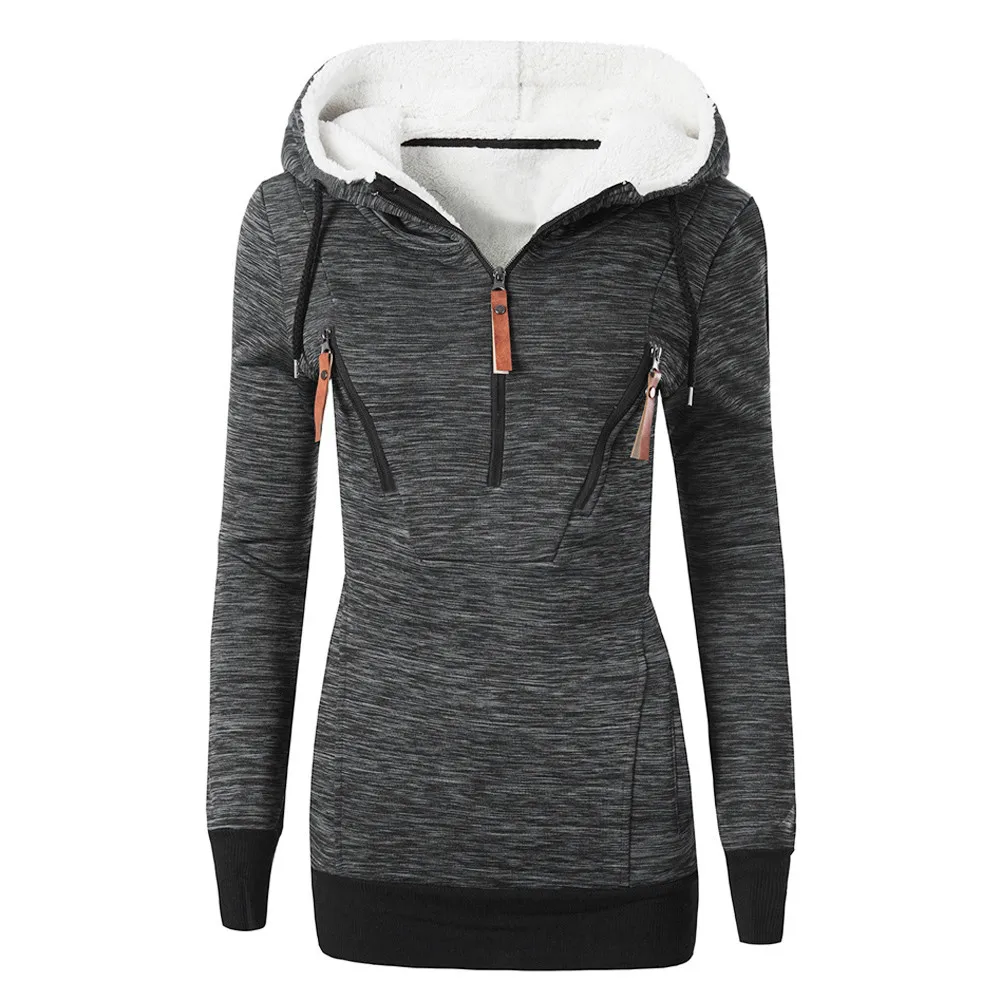 Fashion Women Warm Fluffy Sweatshirts female Hooded Winter Zipper Casual Blouse Pullover womens ladies sportwear sudadera mujer
Fashion Women Warm Fluffy Sweatshirts female Hooded Winter Zipper Casual Blouse Pullover womens ladies sportwear sudadera mujer