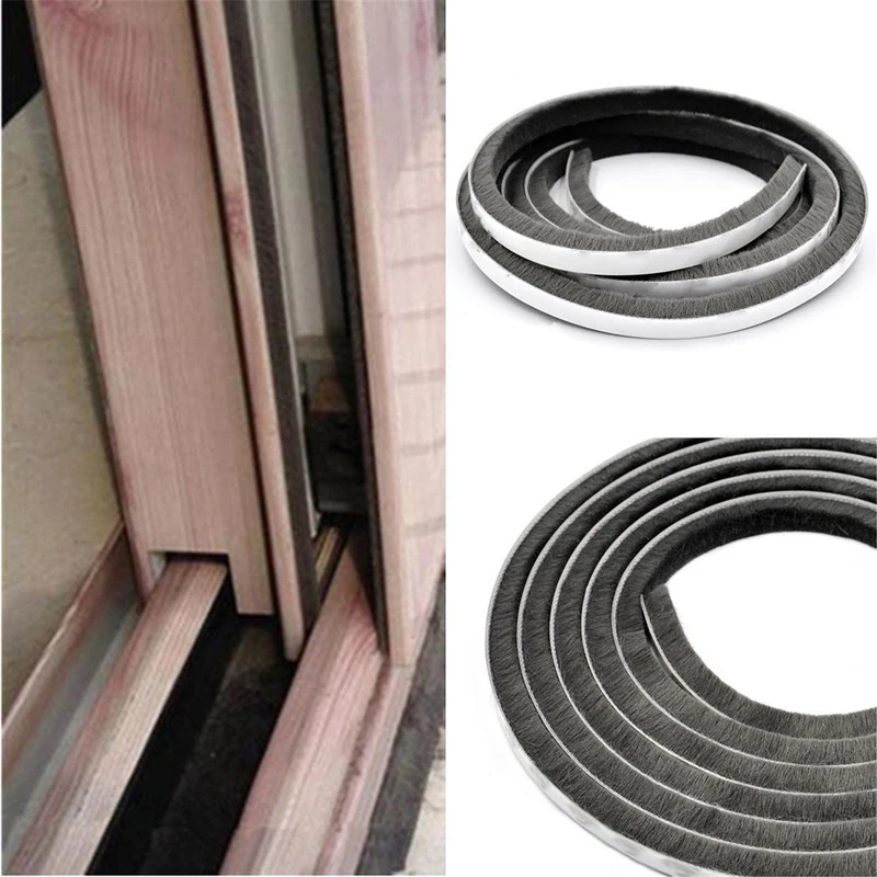 5 M Door Window Seal Strips Sticker Shape Weatherstrip Rubber Plush Seals Sound Insulation Sealing Accessories Sealer Stopper
5 M Door Window Seal Strips Sticker Shape Weatherstrip Rubber Plush Seals Sound Insulation Sealing Accessories Sealer Stopper