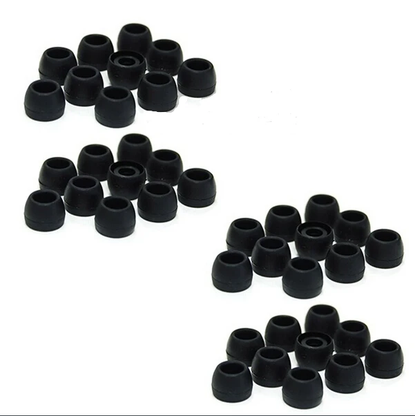 20 Pair Small Black Silicone Replacement Ear Buds Tips for Sharp Sennheiser SamSung TDK Phillips Panasonic Denon Griffin AKG JVC
20 Pair Small Black Silicone Replacement Ear Buds Tips for Sharp Sennheiser SamSung TDK Phillips Panasonic Denon Griffin AKG JVC
