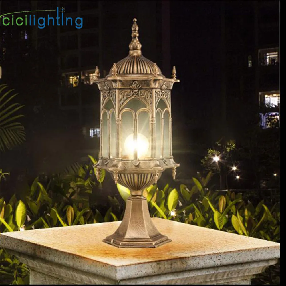 Vintage style outdoor black rust pillar lights outdoor waterproof exterior yard garden path lamp Europe style door post lighting
Vintage style outdoor black rust pillar lights outdoor waterproof exterior yard garden path lamp Europe style door post lighting