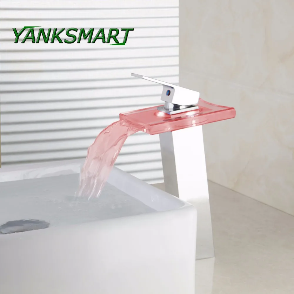 Светодиодный светильник YANKSMART, водопад, ванная комната, стекло, хром, высокий, 3 цвета, квадратный, на палубе, раковина, кран Torneira, смесители
Светодиодный светильник YANKSMART, водопад, ванная комната, стекло, хром, высокий, 3 цвета, квадратный, на палубе, раковина, кран Torneira, смесители