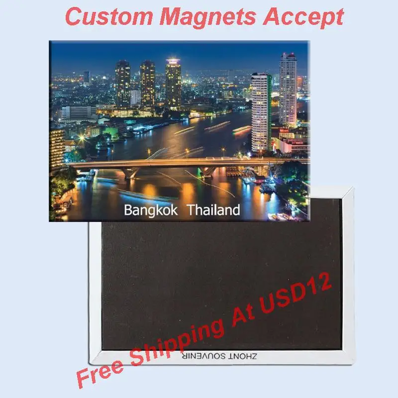 Rectangle Rigid Magnets , Thailand BangKok Rectangle Metal Fridge Magnet 5452 Tourism Souvenir
Rectangle Rigid Magnets , Thailand BangKok Rectangle Metal Fridge Magnet 5452 Tourism Souvenir