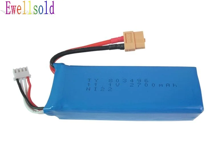 wltoys V303 V393 RC Quadcopter WL913 RC boat cheerson CX20 RC drone spare parts 11.1V 2700mAh Li-ion battery
wltoys V303 V393 RC Quadcopter WL913 RC boat cheerson CX20 RC drone spare parts 11.1V 2700mAh Li-ion battery