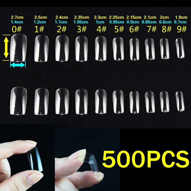 OPHIR 500pcs/lot Fake Nail Clear French Acrylic Artificial False Nails Half Nail Art Tips Makeup Nail Tools DIY _KD054
OPHIR 500pcs/lot Fake Nail Clear French Acrylic Artificial False Nails Half Nail Art Tips Makeup Nail Tools DIY _KD054