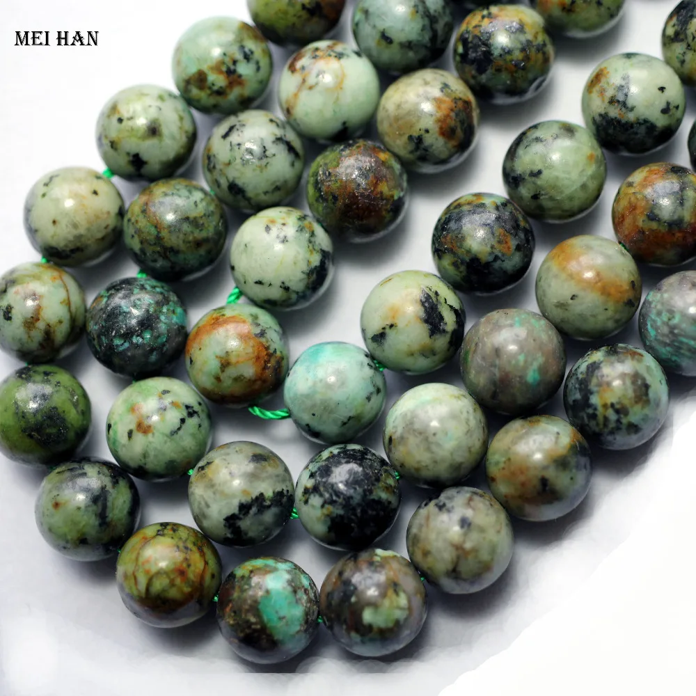 Meihan Free shipping 8mm,10mm,12mm,14mm natural Africa turquoise round stone beads for jewelry making design or gift
Meihan Free shipping 8mm,10mm,12mm,14mm natural Africa turquoise round stone beads for jewelry making design or gift