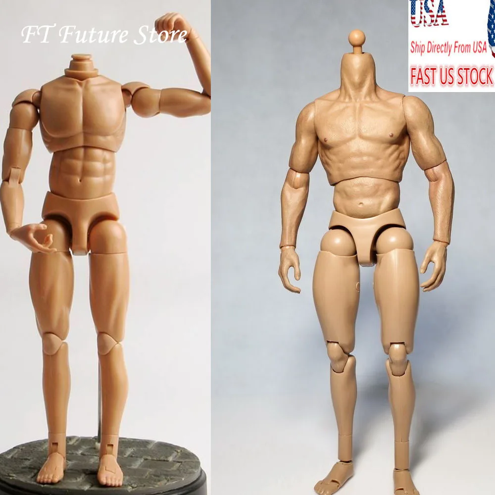 2 Styles Body 1/6 Scale 12" Figure Action Dragon Body/Wolverine 1.0 Nude Muscle Man Body Figure Soldier Model for 1:6 Head
2 Styles Body 1/6 Scale 12" Figure Action Dragon Body/Wolverine 1.0 Nude Muscle Man Body Figure Soldier Model for 1:6 Head