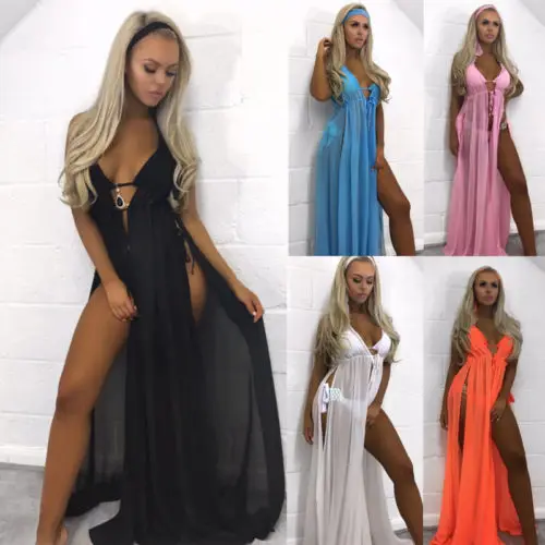 New Women Summer Chiffon Bikini Cover Up Swimwear Bathing Suit Beach Dress Long Costume
New Women Summer Chiffon Bikini Cover Up Swimwear Bathing Suit Beach Dress Long Costume