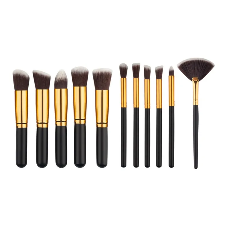 11pcs Facial Make Up Brushes Tools Cosmetic Makeup Brushes Set Kit Foundation Brushes Maquiagem
11pcs Facial Make Up Brushes Tools Cosmetic Makeup Brushes Set Kit Foundation Brushes Maquiagem