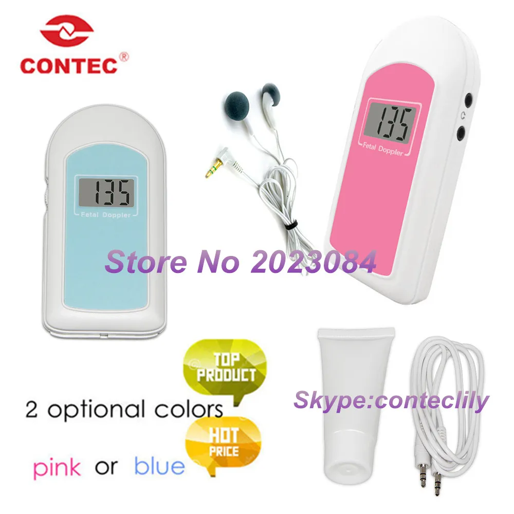 BABA SOUND B Ultrasound Fetal Doppler, Baby Heart Beat Monitor, Gel PINK or Blue CONTEC
BABA SOUND B Ultrasound Fetal Doppler, Baby Heart Beat Monitor, Gel PINK or Blue CONTEC