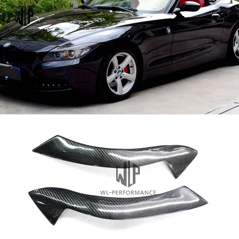 Z4 E89 Carbon Fiber Front Lamp Eyebrow Sticker Trim Cover Headlight Eyelid car body kit For BMW Z4 E89 09-16 Car styling use
Z4 E89 Carbon Fiber Front Lamp Eyebrow Sticker Trim Cover Headlight Eyelid car body kit For BMW Z4 E89 09-16 Car styling use